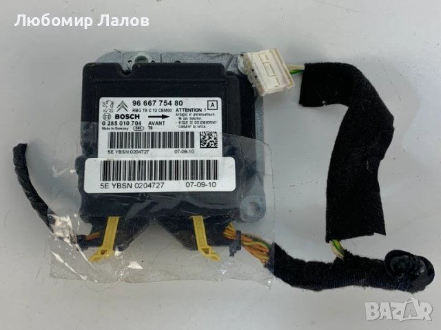 Air Bag модул Пежо Peugeot 3008 5008 (09-17)г. 9666775480 0285010704