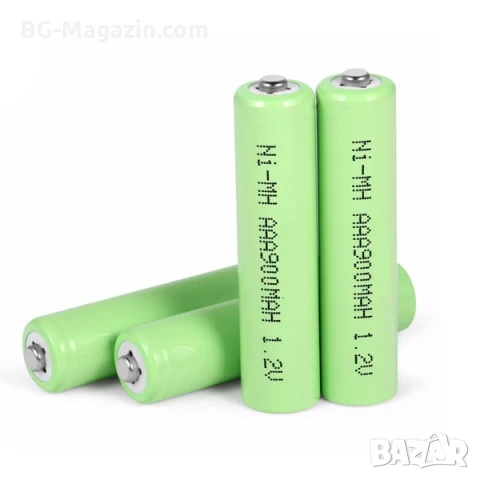 Акумулаторни батерии AAA за соларни лампи Rakieta AAA 900 mAh 1.2V играчки фенери презареждащи се, снимка 4 - Друга електроника - 51273715