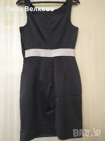 Елегантна сатенена рокля, снимка 2 - Рокли - 36218674