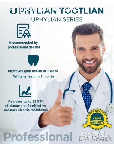 Sonic Електрическа четка за зъби - 6 безплатни приставки, снимка 9 - Други - 41188236