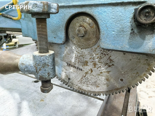 Авт радиална пендула с диск 400мм, вс 160мм и дл 600мм за др, пв и ал + наклон , снимка 16 - Други машини и части - 52586920