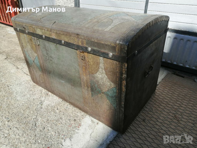 Старинен сандък, 2бр, снимка 7 - Антикварни и старинни предмети - 36001896