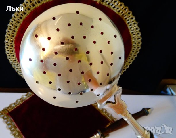 Бронзови прибори за готвене и сервиране. , снимка 7 - Прибори за хранене, готвене и сервиране - 34624553