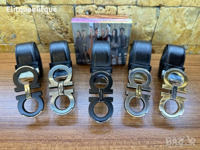 колани от естествена кожа в кутия alo