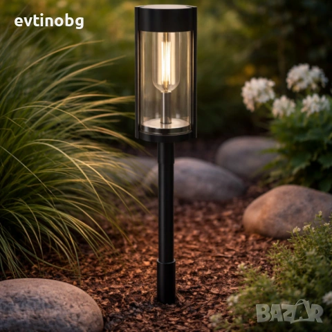 Градинската соларна лампа XF-2902 - стилно и практично решение за осветление на двор, алеи и тераси, снимка 6 - Соларни лампи - 53801889