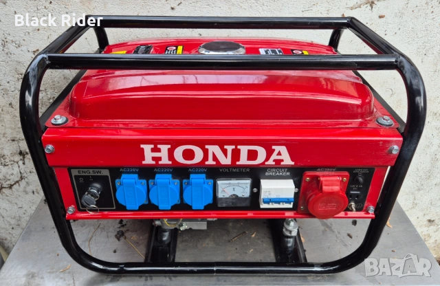 Генератор за ток HONDA 6.5kW AVR 4T 17,5 Hp