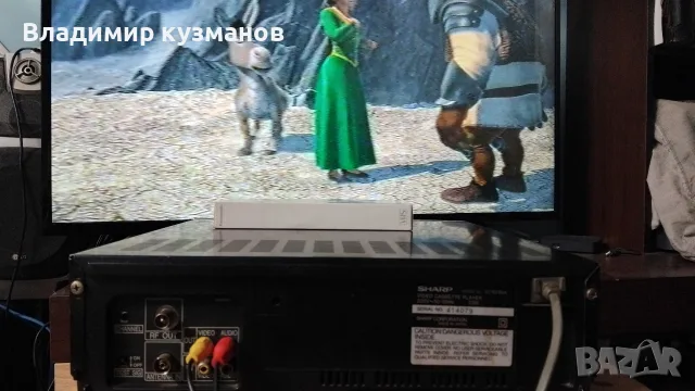 Видео рекордер Sharp 6v3. , снимка 2 - Плейъри, домашно кино, прожектори - 56154271