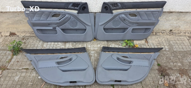 Продавам сиви кожени кори за вратите за BMW E39