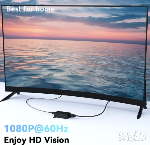 HDMI удължител и сплитер, 4K@60Hz, до 54 метра , снимка 3 - Мрежови адаптери - 50850197