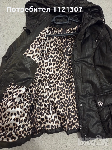Олекотено зимно яке , снимка 2 - Якета - 52590691