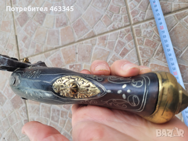 пистолет, пищов, кремъклия, евзалия, снимка 5 - Антикварни и старинни предмети - 44931868