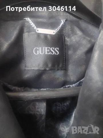 кожено яке GUESS, снимка 2 - Якета - 48338016