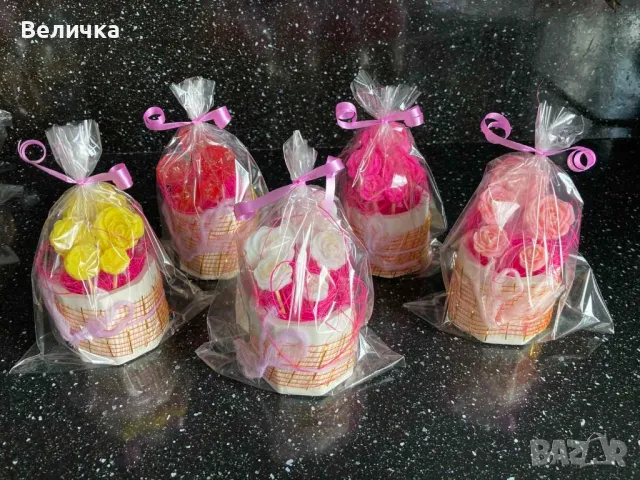 букет от Рози за Цветница, снимка 8 - Изкуствени цветя - 49517276