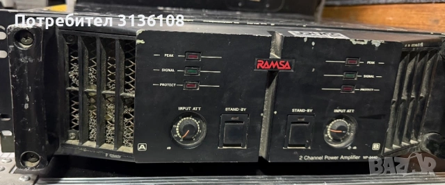 RAMSA WP-9440 (Япония), 2x700W 4Ω,, снимка 2 - Ресийвъри, усилватели, смесителни пултове - 53061396