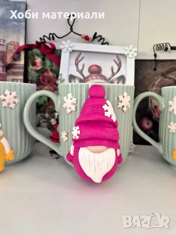 чаши полимерна глина , снимка 5 - Ръчно изработени сувенири - 48421255