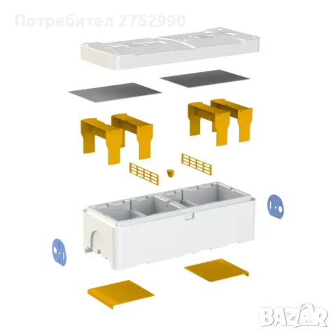 оплодни сандъчета за две пчелни майки - Beebox, снимка 2 - За пчели - 55771891