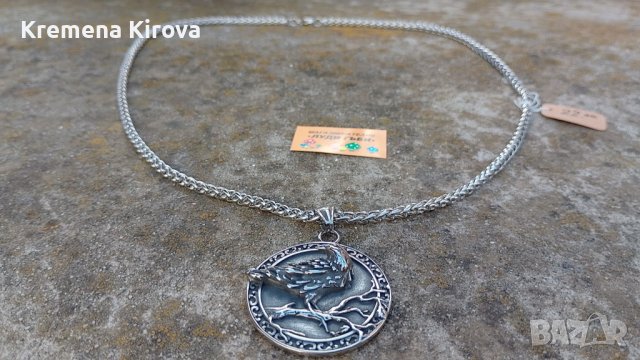 Викингски колиета. От благородна стомана. Бижута Луди гъби.