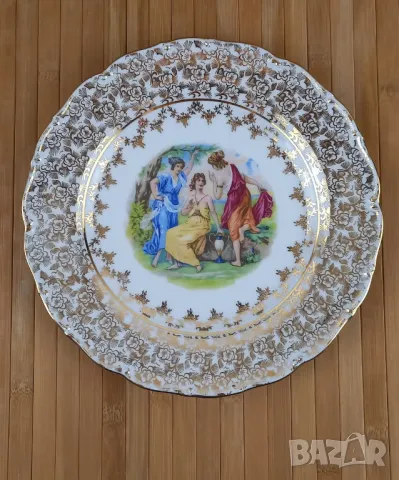 5 чинии с "Трите грации" - Czechoslovakia, снимка 2 - Чинии - 49652953