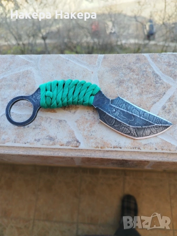 Карамбит Ръчна Изработка, снимка 5 - Ножове - 53763118