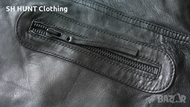 SELECTED Leather Jacket Размер L / XL яке естествена кожа 43-66, снимка 10 - Якета - 52199638