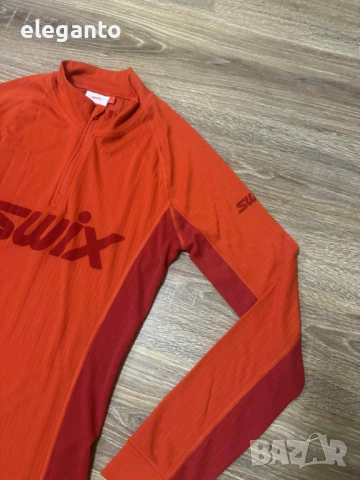 Дамска !Swix RaceX BaseLayer Quick Dry bodyw Shirt , L размер, снимка 5 - Спортни екипи - 53100053