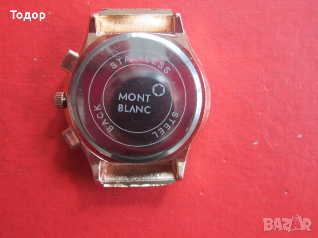 Мъжки часовник Монтбланк Монт Банк, снимка 5 - Мъжки - 36196177