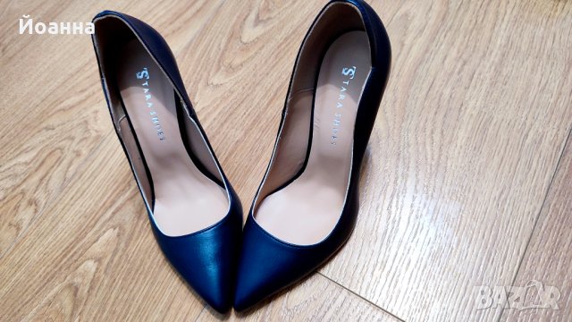 Чисто нови дамски обувки от естествена кожа , снимка 2 - Дамски обувки на ток - 35882423