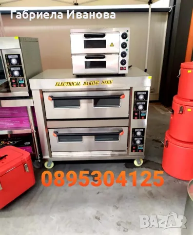 Професионални Ел. фурни и Каменни плочи за пицарии ,пекарни и заведения!
Топ цена от 495лв, снимка 4 - Обзавеждане на кухня - 49093835