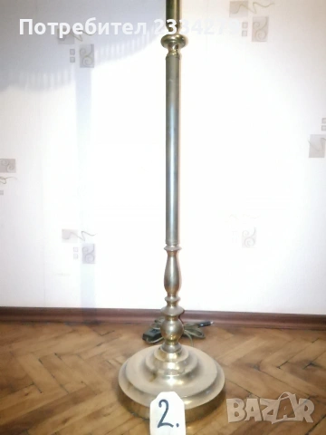 Стари паркетни настолни нощни лампи, различни години, различни държави. , снимка 7 - Настолни лампи - 53737641