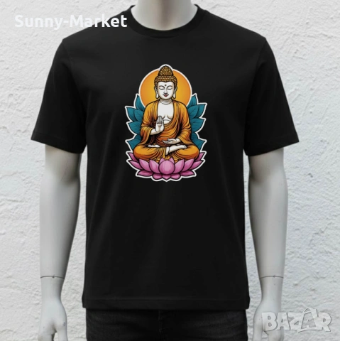 Тениска Буда , мъжки , дамски и детски тениски BUDA, снимка 4 - Тениски - 53697899