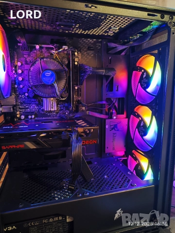 Геймърски i3 10100f, RX 6500 XT 4GB, RAM 16GB DDR4, SSD 512GB NVME, снимка 2 - Геймърски - 52753383