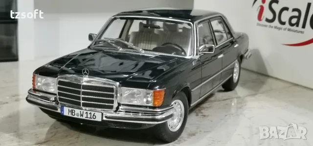 Mercedes-Benz S-class 450 SEL - W116 1975-1980 - iScale 1:18, снимка 2 - Колекции - 55801335