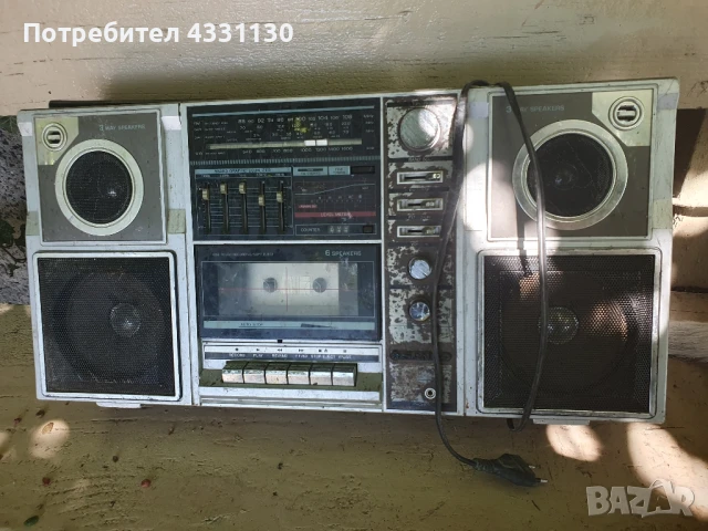 касетофон sanyo