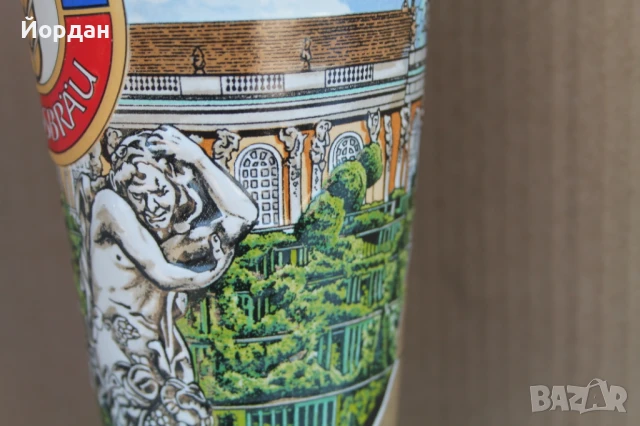 Немска порцеланова халба за бира, снимка 15 - Колекции - 50715003