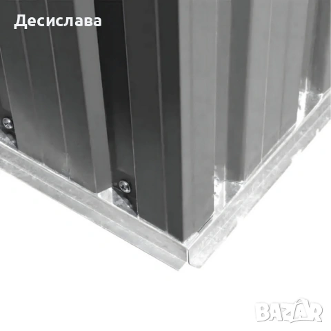 Метална градинска къща за инструменти с вентилация и заключване, снимка 13 - Други - 53137436