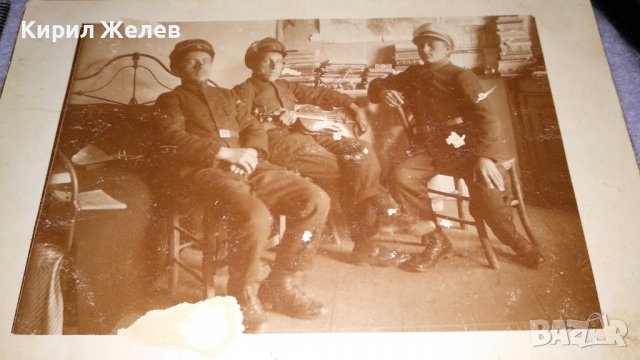 СПОМЕН от 1928-29г. СТАРА ВОЕННА СНИМКА ВОЙНИШКА КАРТИЧКА ФОТОГРАФИЯ ЦАРСТВО БЪЛГАРИЯ 15246, снимка 3 - Колекции - 38631543