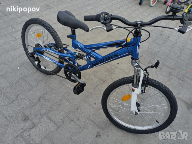 MATRIX Велосипед 20" FLASH син, снимка 8 - Велосипеди - 53838953