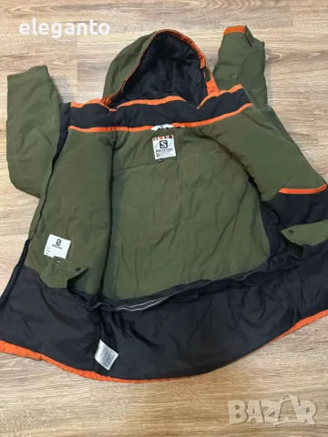 SALOMON smartSKIN изолирано SKi SNow детско  яке размер 10/140, снимка 10 - Детски якета и елеци - 48451952