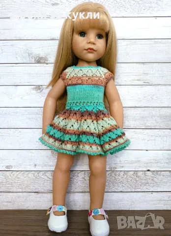 Рокля за кукли Готц (височина 50 см), снимка 2 - Кукли - 47493642