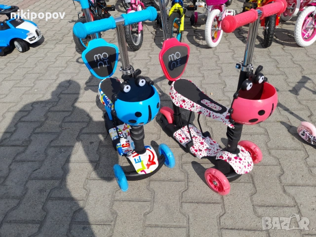 MONI Детска тротинетка LOLLIPOP, снимка 2 - Скутери и тротинетки - 53564073