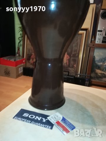 ГОЛЯМА ТАРАМБУКА КАФЯВ ГЛАНЦ 42Х26СМ 2507231002, снимка 4 - Ударни инструменти - 41650737