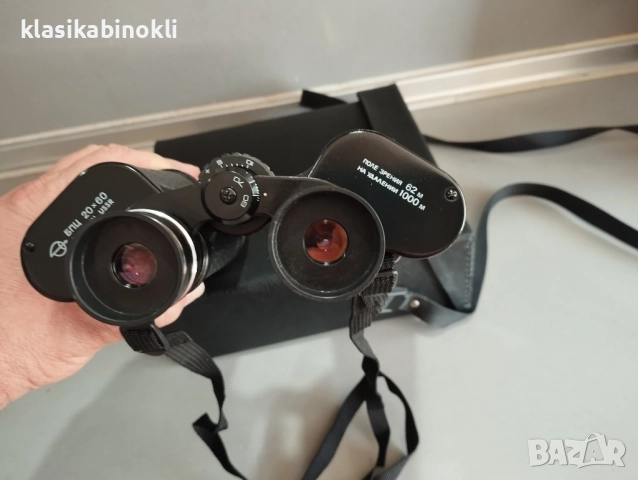 ПРОМО ТОП СЪВЕТСКИ  Бинокъл-БПЦ 20х60 (ЗОМЗ, Первая генерация), снимка 5 - Екипировка - 52242633