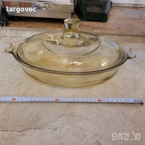 Голям немски съд от огнеупорно стъкло