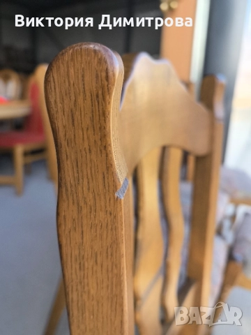 Комплект от 6 трапезни стола , снимка 10 - Столове - 52841722