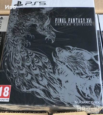 Продавам Final Fantasy 16 Deluxe edition PS5 (чисто нова)