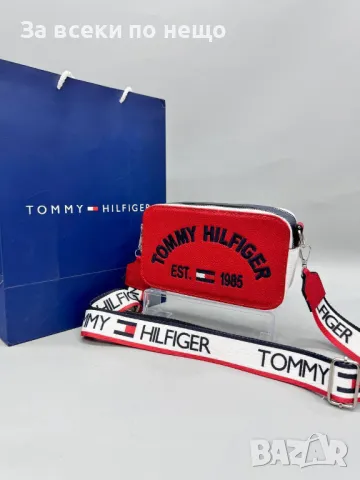 Дамска чанта с дълга дръжка за през рамо Tommy Hilfiger - Налични различни цветове Код D1351, снимка 8 - Чанти - 47975068