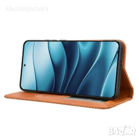 Xiaomi Redmi Note 14 4G Retro Texture Wallet Калъф и Протектор, снимка 8 - Калъфи, кейсове - 50891652