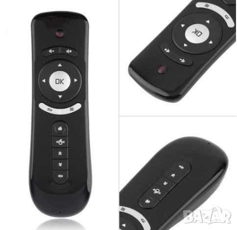 GOOGLE Voice Control Дистанционно с Гласов Контрол Въздушна Мишка PC Android Дистанционно с Жироскоп, снимка 13 - Плейъри, домашно кино, прожектори - 41371052