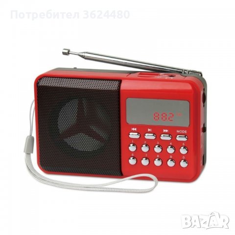 988 Портативно радио MP3, снимка 1 - Друга електроника - 35800740