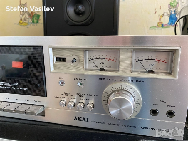 КАСЕТЕН ДЕК AKAI CS 702D markII, снимка 5 - Декове - 53487378